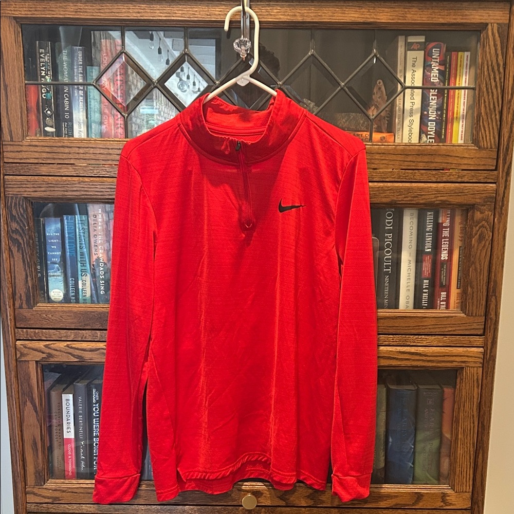 Nike Dri-FIT Red Athletic Top